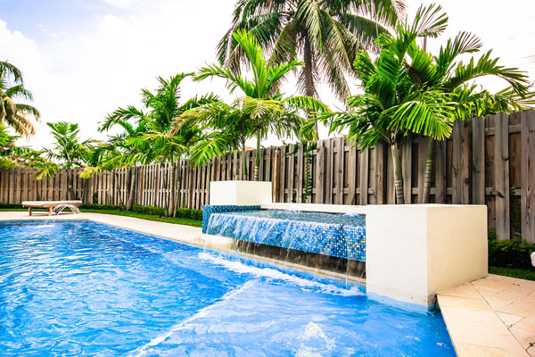 Import of installation and swimming pool equipment